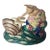 Antique Chinese Famille Rose Porcelain Figural Sculpture With Water Birds, 19th Century For Sale