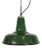 Industrial Green Enamel Factory Pendant Lamp, 1960s For Sale