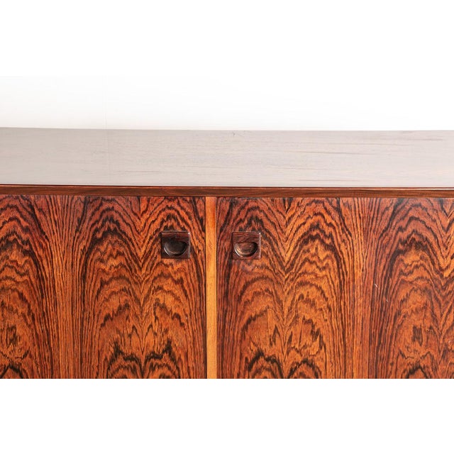Vintage Scandinavian Buffet in Rosewood by Erik Brouer for Brouers Mobelfabrik, 1960 For Sale - Image 4 of 13