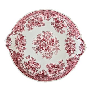 Vintage Round Serving Tray from Villeroy & Boch Mettlach, 1950s For Sale