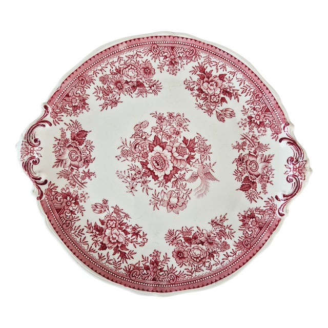 Vintage Round Serving Tray from Villeroy & Boch Mettlach, 1950s For Sale