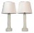 Large Art Glass Table Lamps by Bergboms, Sweden, 1960s, Set of 2 For Sale