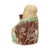 Large Laughing Buddha Wooden Polychrome Sculpture For Sale - Image 3 of 17