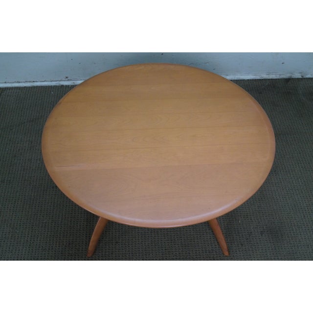 Heywood Wakefield Revolving Maple Coffee Table Chairish