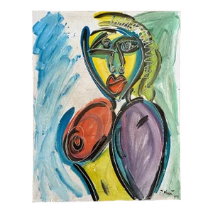 Titled Peter Keil Painting, 1964 - Junge Wilde Collection