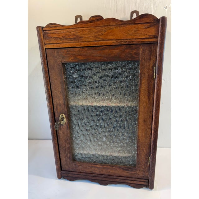 Nice primitive wall cabinet!