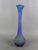 Elegant and very rare Murano glass vase V. Nason & C., particular blue design with satin finish and spiral weaving,...