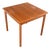 Ansager Møbler Square Teak Draw Leaf Dining Table | Danish Modern 1960s For Sale
