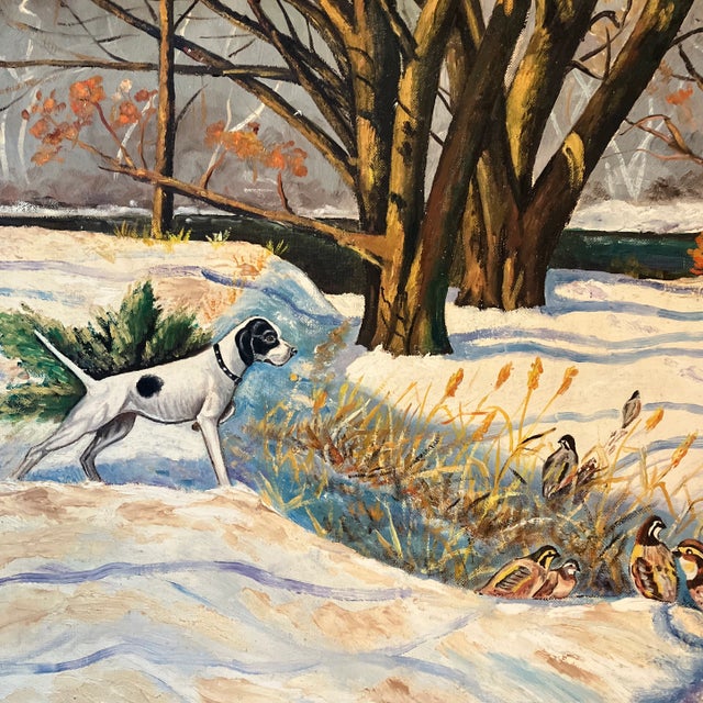 Original 16 x 20 painting on canvas board signed bottom right Overall size with frame is 20 x 24