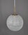 Ice Glass Ball Lamp by Doria Leuchten, 1970s For Sale - Image 3 of 17