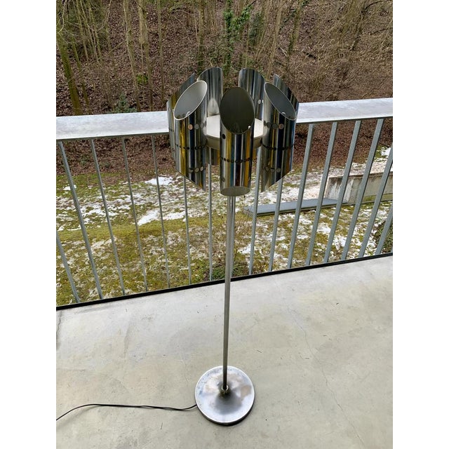 Space Age Floor Lamp in the style of Sciolari, 1960s For Sale - Image 10 of 18