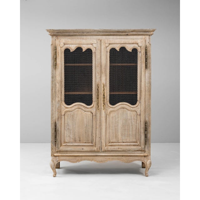 19th Century 19th Century French Louis XIV Oak Cabinet For Sale - Image 5 of 12