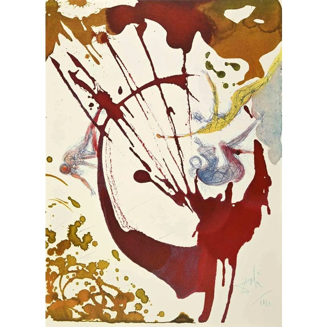 Salvador Dali, In the Beginning, Lithograph, 1964 For Sale - Image 4 of 4