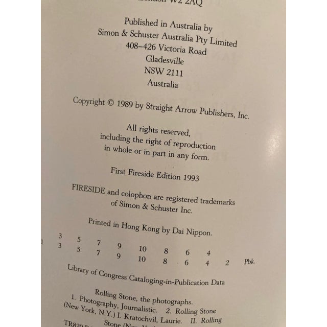 Late 20th Century Rolling Stones the Photographs 1993 Softcover Book For Sale - Image 5 of 13