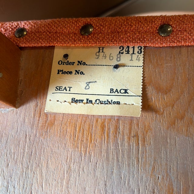 Mid 20th Century Modern Dry Bar and Barstool Set Attributed to Ficks Reed For Sale - Image 12 of 12