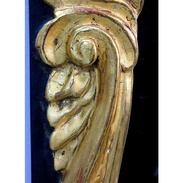 Small Antique Louis XVI Style Gilded Wood Mirror For Sale - Image 15 of 18