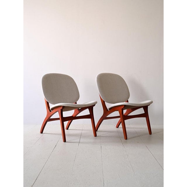 Set of Armchairs by Carl Edward Matthes, 1950s For Sale - Image 4 of 15