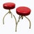 1970s Set of American Stools from Gasser Chair, 1970s For Sale - Image 5 of 5