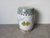 Vintage Chinese Famille Rose-Style Hand-Painted Porcelain Garden Stool With Pierced Cash-Coin Motifs For Sale - Image 4 of 12