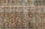 Late 19th Century Antique Mahal Wool Rug With Faded Indigo Field & Terracotta Sampler Border For Sale - Image 5 of 8
