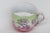 Early 19th Century Pm Bavarian Porcelain Floral Purple Green Mustache Mug Cup 4557b For Sale - Image 12 of 16