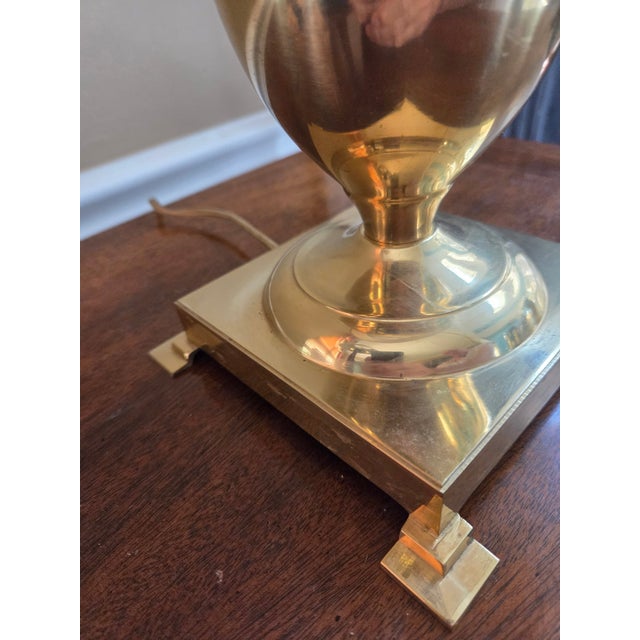 Vintage Brass Pineapple Table Lamp For Sale In Indianapolis - Image 6 of 12