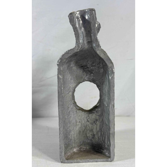 "Absolut/Inside Out" — Abstract Aluminum Sculpture, Herbert Simon 2001 For Sale - Image 6 of 6