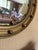 Bronze Vintage Convex Federalist Bullseye Mirror For Sale - Image 8 of 10