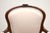 Wood Antique French Walnut Salon Armchairs, 1930, Set of 2 For Sale - Image 7 of 11