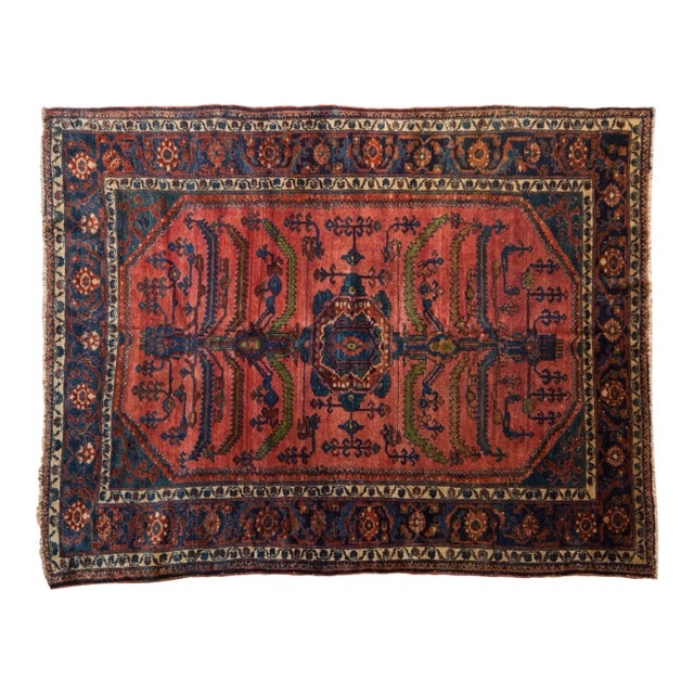 Vintage Fine Lilihan Carpet - 5'4" X 6'8" For Sale