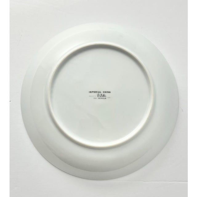 1990s 1990s Imperial “Seville” Porcelain Coupe Soup Bowls - Set of 12 For Sale - Image 5 of 5