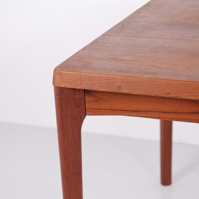 Vintage Teak Dining Table by Henry Kjærnulf, 1960s For Sale - Image 10 of 12
