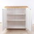 Contemporary WH65 White Lacquered Buffet in Softwood by Zeitlos By Drozd For Sale - Image 3 of 10
