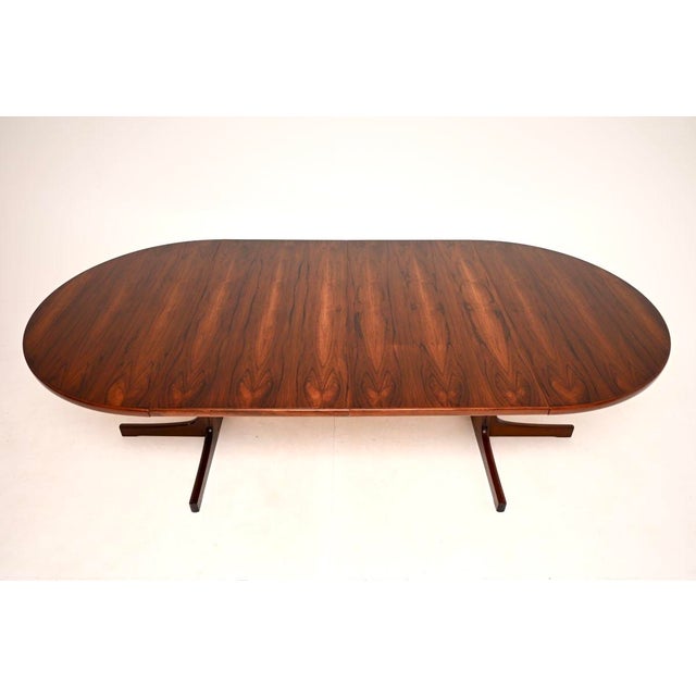 Vintage Danish Extending Dining Table, 1960s For Sale - Image 6 of 10