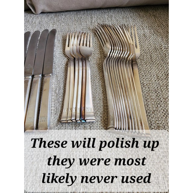 1940s German Silverplate Flatware Set 92 Pieces 2 For Sale - Image 5 of 10