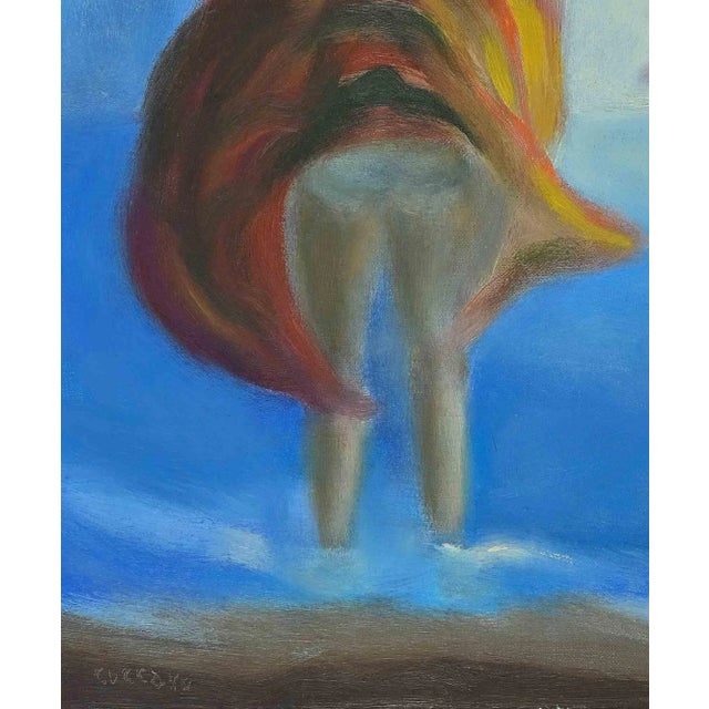 Women at the Shore is an original Contemporary Artwork realized in 2015 by Roberto Cuccaro. Original Oil Painting on...