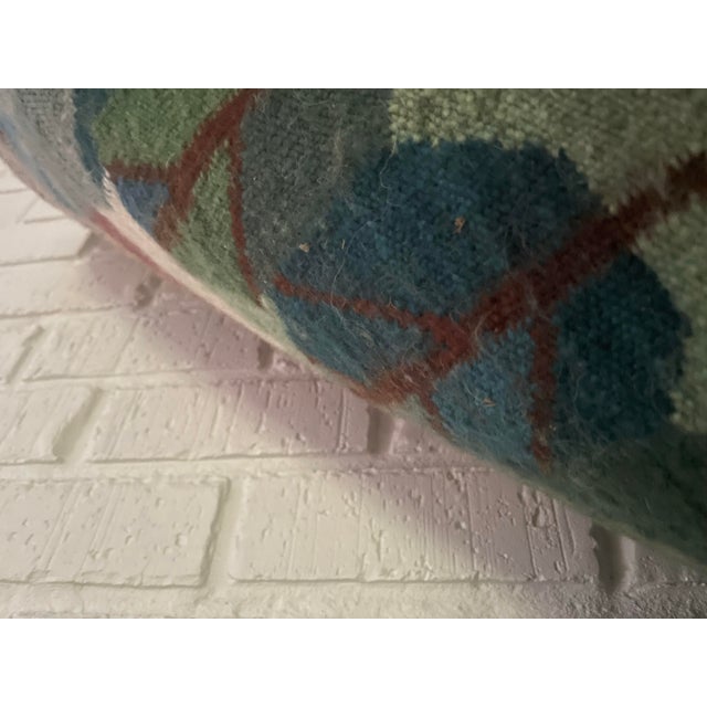 Vintage Polish Handwoven Wool Tapestry or Kilim Made in Bobowa, Poland For Sale - Image 4 of 9