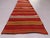Turkish Narrow Kilim Runner Rug For Sale - Image 3 of 7