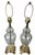 Attributed 1920s European Cut Crystal and Brass Urn Table Lamps – A Pair For Sale - Image 4 of 12