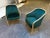 Pair of Fully Restored Ward Bennett Solid Ash Wood Frame Chairs – Cerused Ash With Moss Green Velvet Upholstery For Sale - Image 10 of 12
