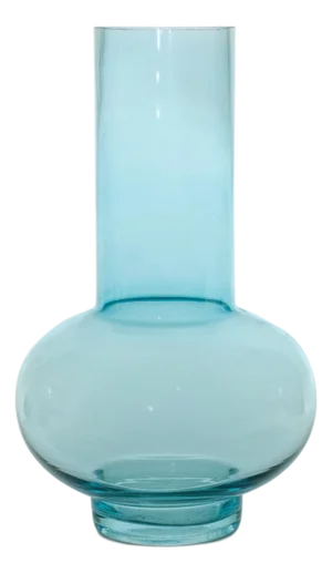 Blue Glass Vase (Set of 2)