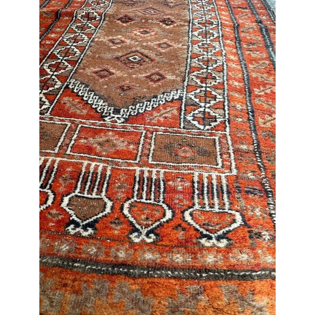 Turkmen Baluch Rug, 1950s For Sale - Image 15 of 18