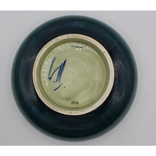 1930s Circa 1935 Deep Centerpiece Bowl by Moorcroft, England For Sale - Image 5 of 5