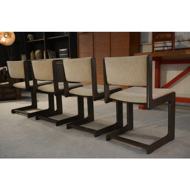 Chairs in Dark Oak from Casala, 1970s, Set of 6 For Sale - Image 6 of 12