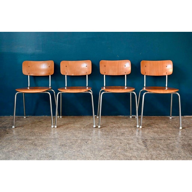 Vintage Industrial Chrome Tubular Chairs, Set of 20 For Sale - Image 6 of 16