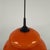 Space Age Orange Glass Mushroom Pendant from Peill & Putzler, 1970s For Sale - Image 9 of 11