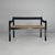 Italian modern bench Carimate by Vico Magistretti for Cassina, 1970s Bench model Carimate in black lacquered wood with a...