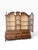 1970s 1970s Monumental Mastercraft Burl Wood & Brass Lattice China Cabinet Vitrine For Sale - Image 5 of 11