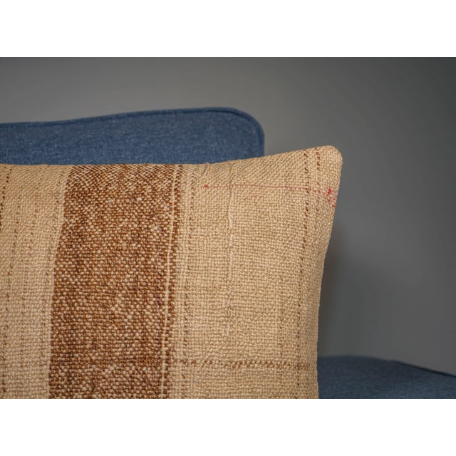 This pillow is made from authentic Turkish hemp (kendir) fabric — one of the oldest and most natural textiles in Anatolian...