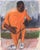 Track Star - Abstracted Portrait of an African American Man in Pastel on Paper Bold and imaginative pastel drawing of a...